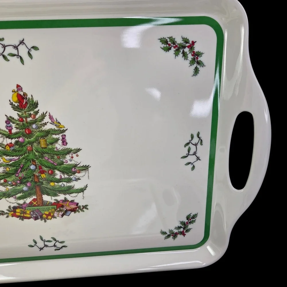 Spode christmas serving